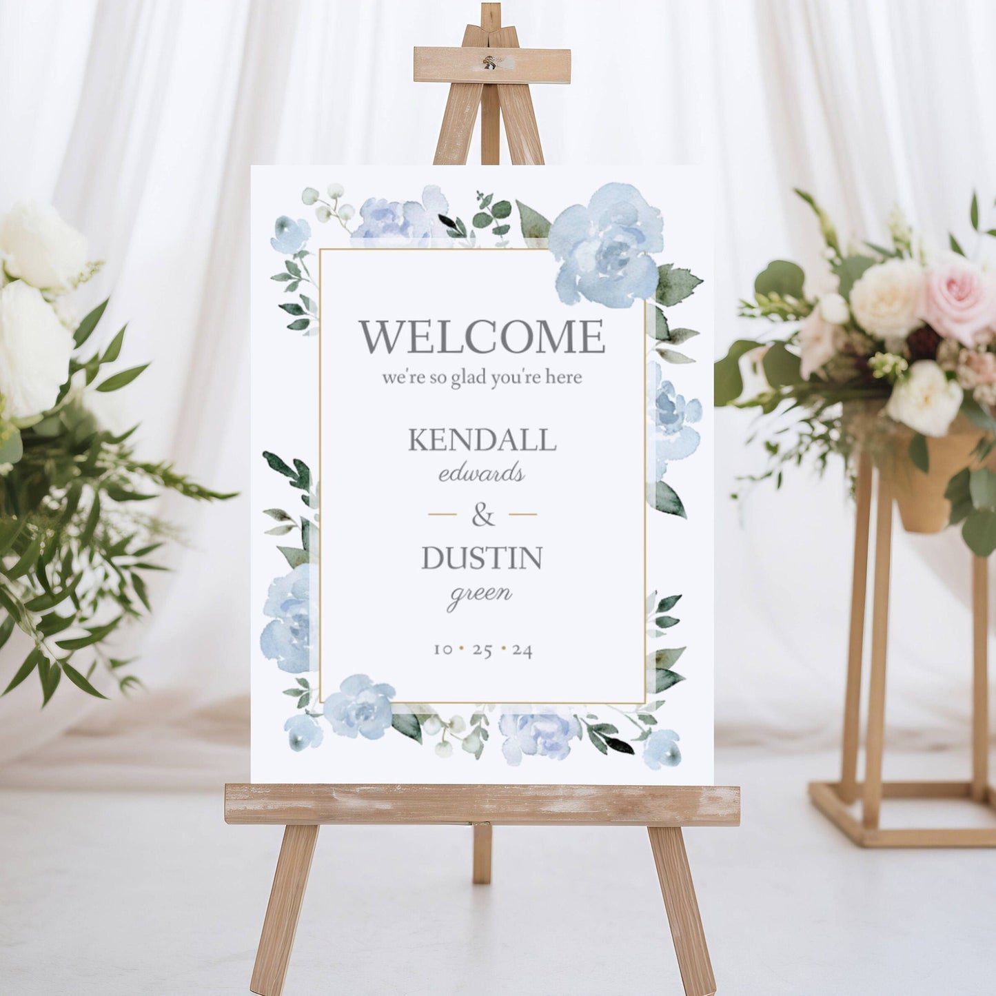 Wedding Sign, Wedding Welcome Sign, Welcome Wedding Foam Board, Wedding Decor, Wedding Signage