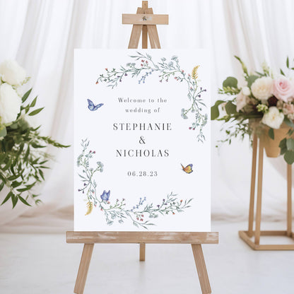 Wedding Welcome Sign, Welcome Foam Board, Wedding Decor