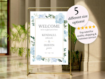 Wedding Sign, Wedding Welcome Sign, Welcome Wedding Foam Board, Wedding Decor, Wedding Signage