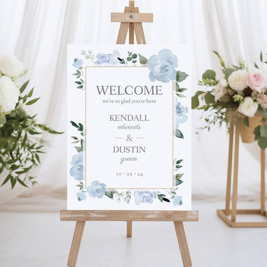Wedding Sign, Wedding Welcome Sign, Welcome Wedding Foam Board, Wedding Decor, Wedding Signage