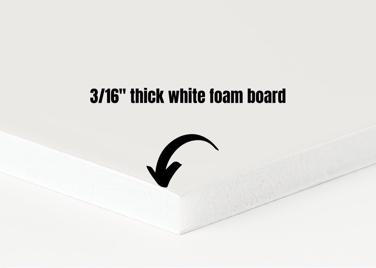 Bar Menu Minimalist Foam Board, Printed Bar Menu, Modern Drink Menu