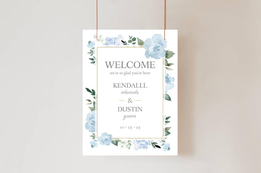 Wedding Sign, Wedding Welcome Sign, Welcome Wedding Foam Board, Wedding Decor, Wedding Signage