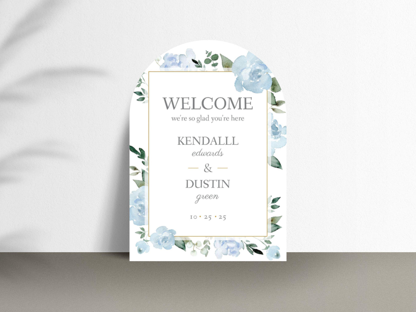 Custom Arch Foam Board, Personalized Foam Board Design, Custom Print, Wedding, Birthday, Funeral, Graduation Sign, Custom Business Foam Sign
